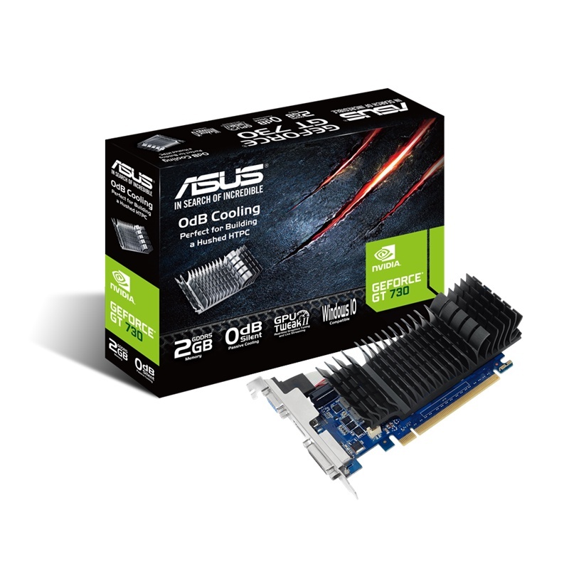 VGA ASUS GEFORCE GT 730 SL BRK - 2GB DDR5