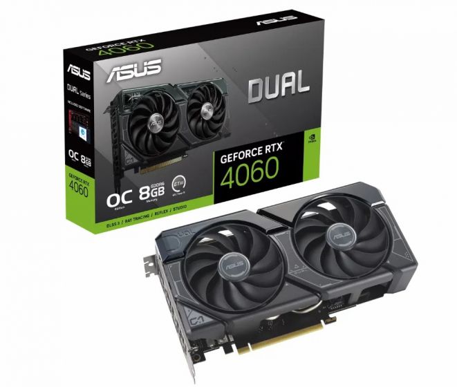 ASUS Dual RTX 4060 OC Edition 8GB GDDR6